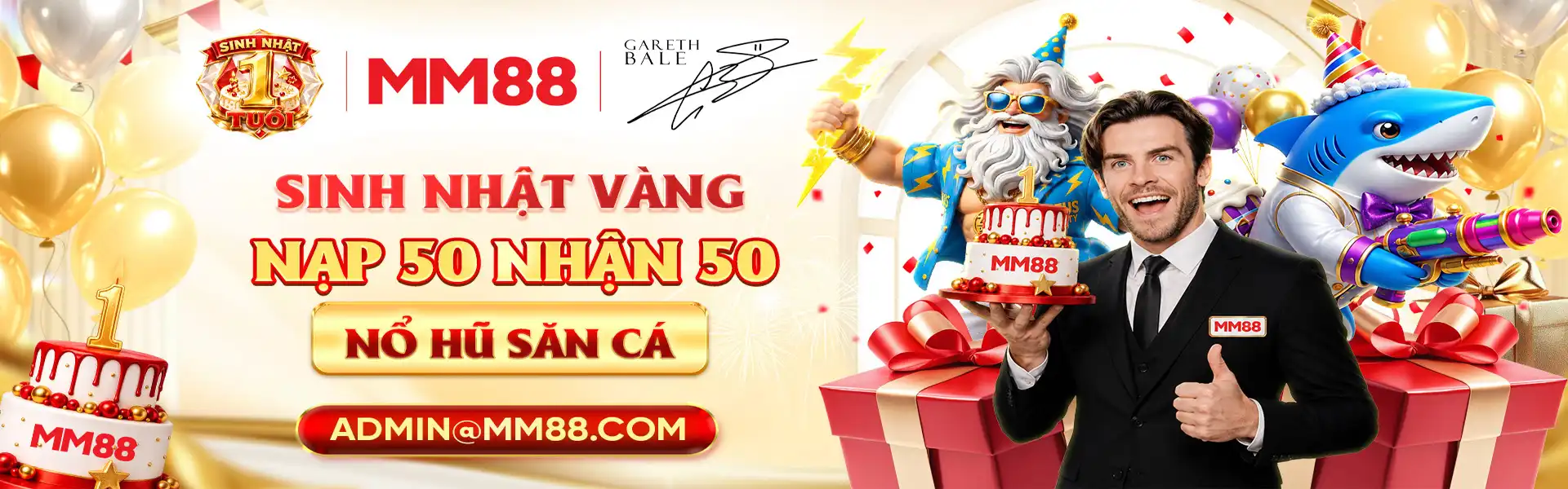 sự kiện sinh nhật mm88 tặng quà khủng